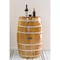 Vintiquewise Wooden Wine Barrel Shaped Wine Holder, Bar Storage Lockable Storage Cabinet QI003771 - alternate 7